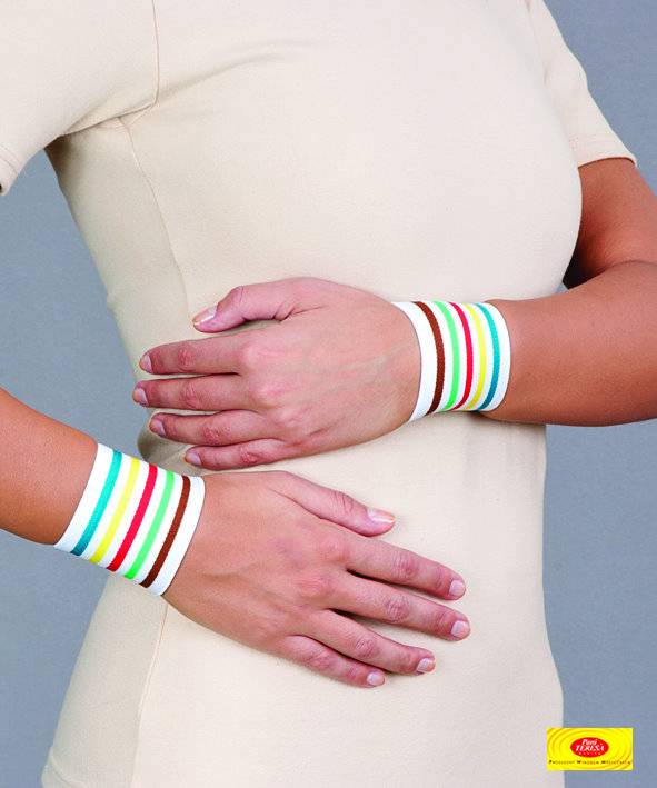 Opaska elastyczna nadgarstka na rzep PT0306 Pani Teresa 2 szt.