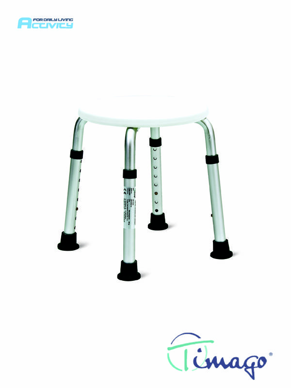 Taboret prysznicowy okrągły Timago