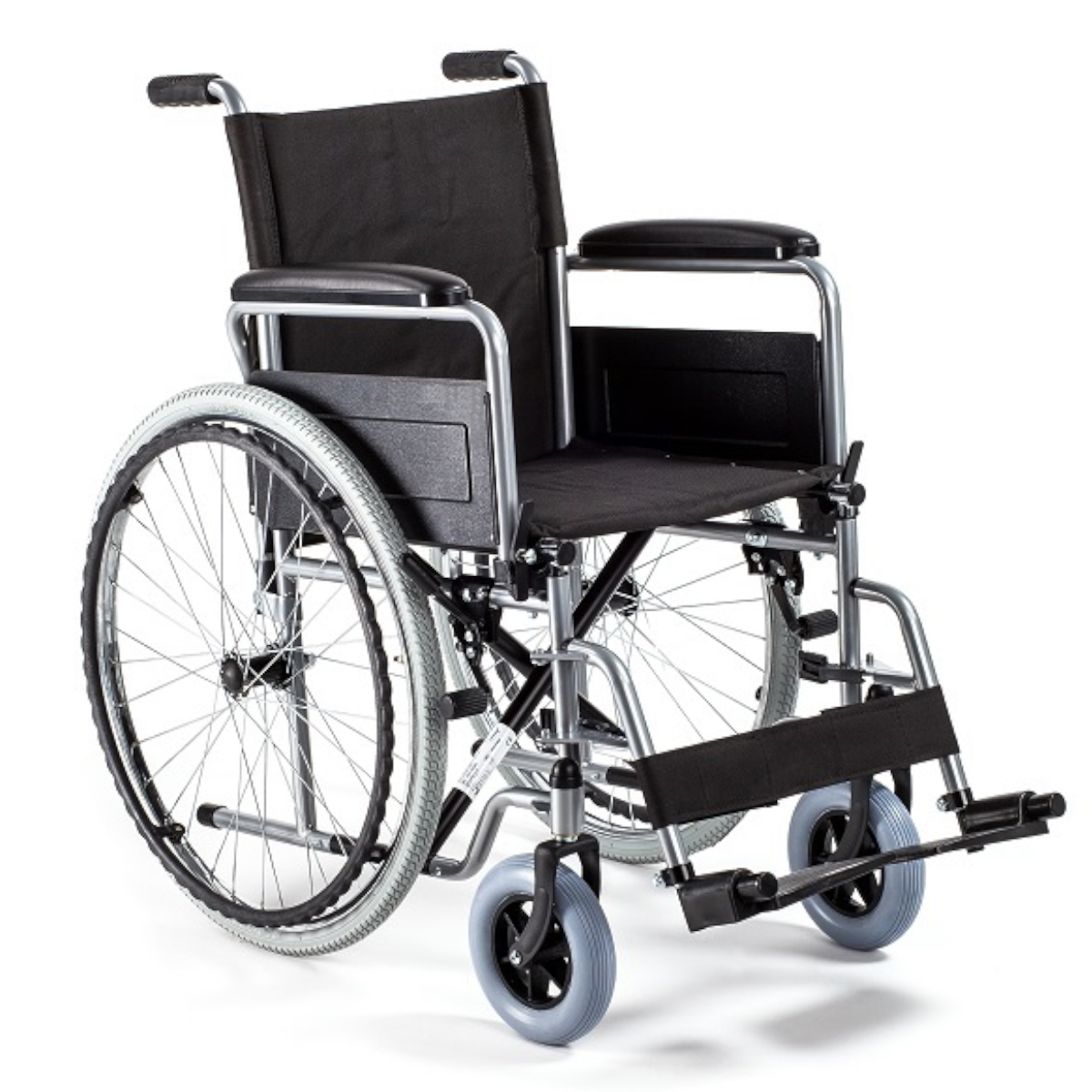 Wózek inwalidzki stalowy H011 Basic