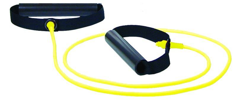 Tubing do ćwiczeń 120 cm z uchwytami MSD