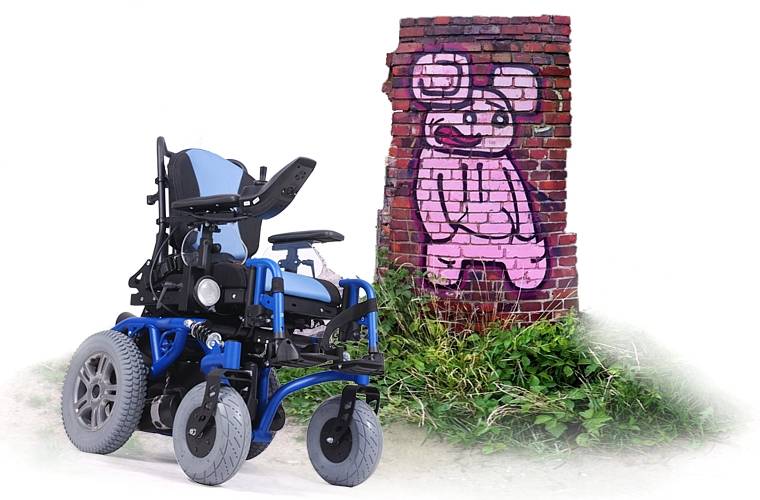 Wózek inwalidzki elektryczny dziecięcy Springer