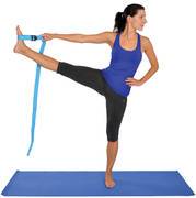 Pasek z klamrą do jogi i ćwiczeń rozciągających Mambo Yoga MSD