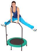 Trampolina z poręczami Msd