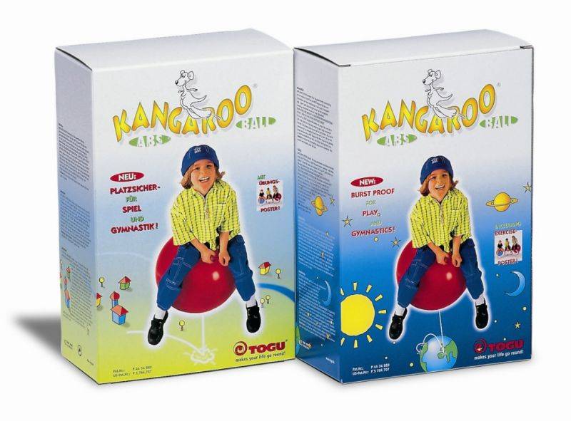 Piłka z uchwytami Kangaroo Junior ABS TOGU