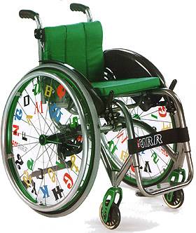 Wózek inwalidzki lekki dziecięcy Quasar Kid