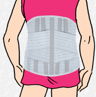 Wysoka dziecięca orteza tułowia AM-ASP-01 Reh4Mat