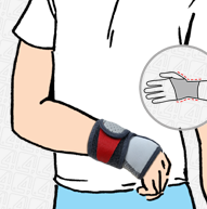 Dziecięcy stabilizator na nadgarstek EB-N Reh4Mat