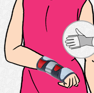 Dziecieca orteza na nadgarstek EB-N-01 Reh4Mat