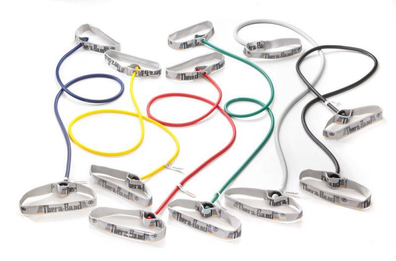 Tubing z uchwytem elastycznym 1,4m Thera-Band