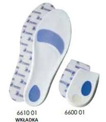 Wkładki lub podpiętki ortopedyczne z pelotami odciążającymi i amortyzującymi Pedipro Plus Thuasne