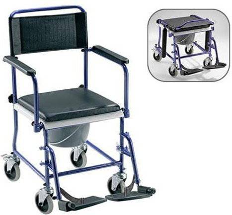 Krzesło toaletowe na kółkach THUASNE