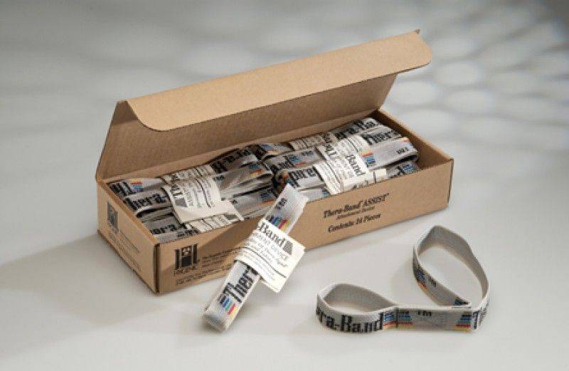 Uchwyty paskowe do taśm i tubingów Thera-Band 24 szt.