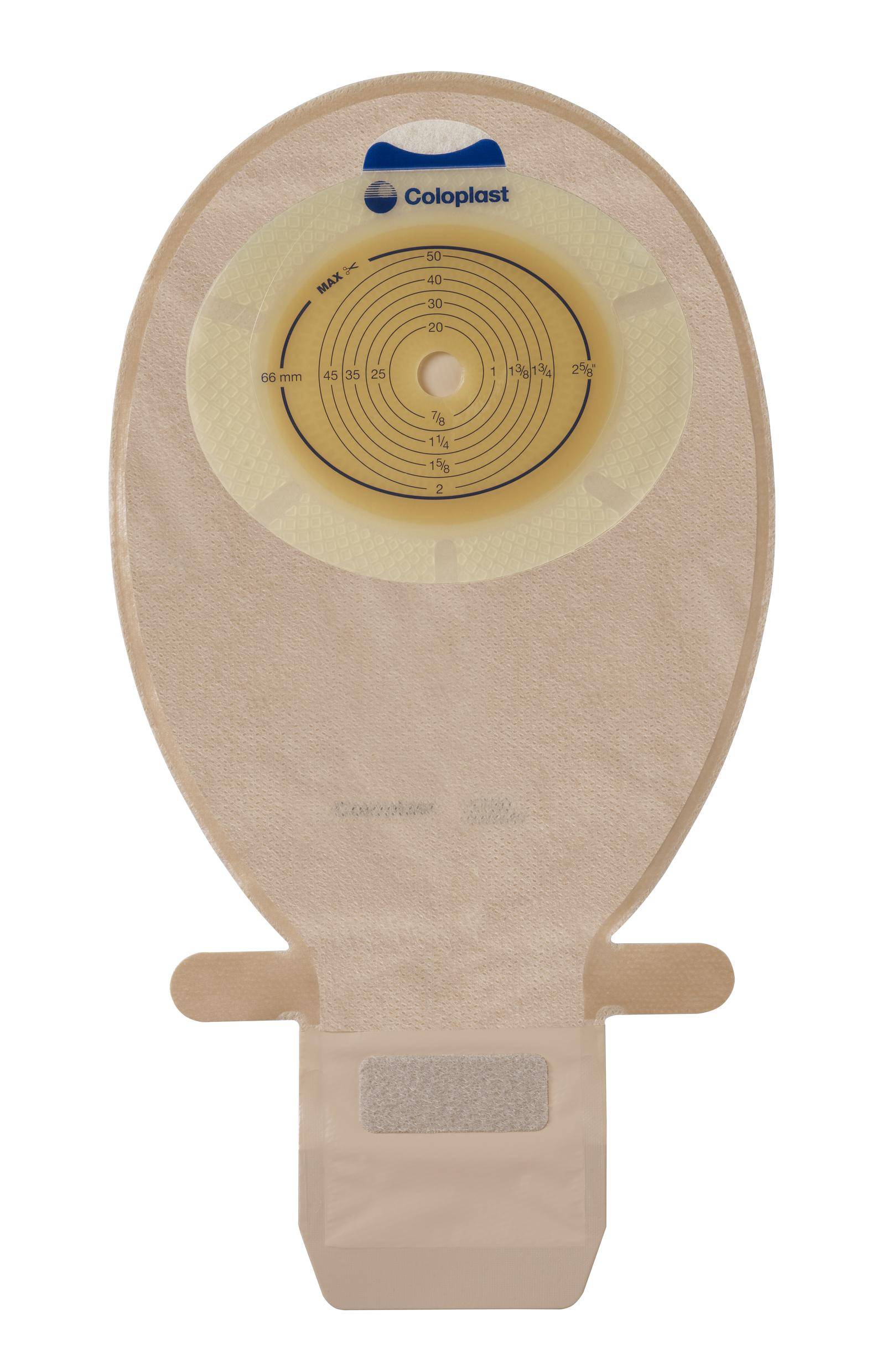 Worek otwarty SenSura z zamknięciem na rzepy Hide-away cielisty 15580 30 sztuk