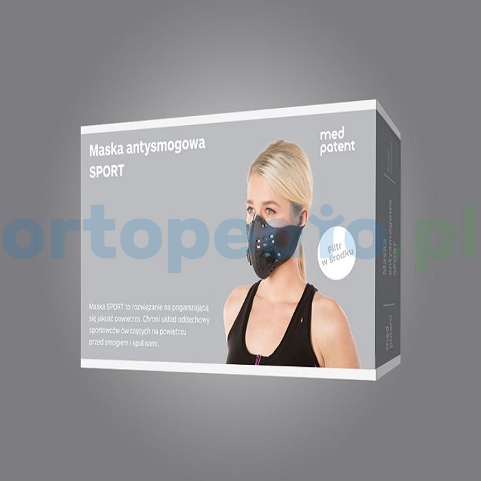 Maska antysmogowa SPORT