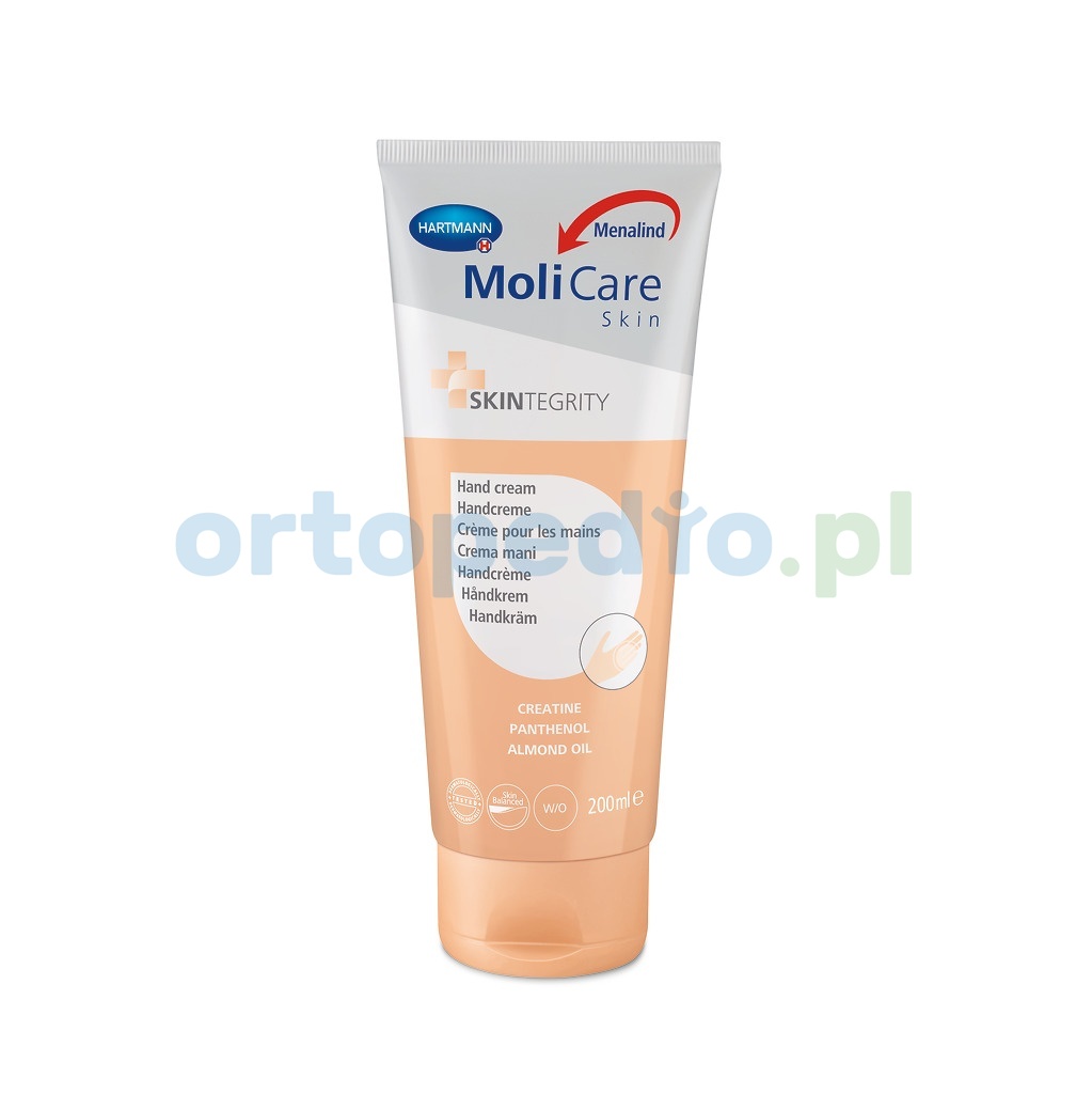 Intensywnie nawilżający krem do rąk MoliCare Skin 200 ml