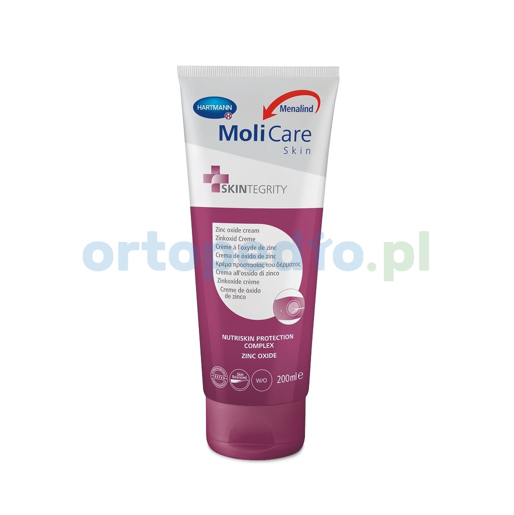 Krem ochronny z tlenkiem cynku MoliCare Skin 200 ml