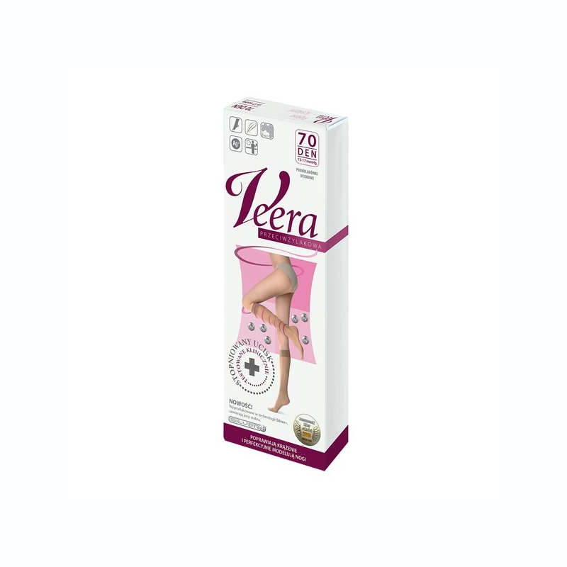 Podkolanówki Veera 70 den