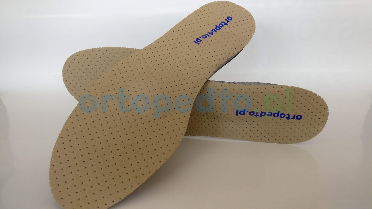 Wkładka na płaskostopie podłużne i poprzeczne