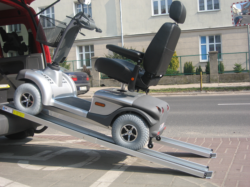 Rampy aluminiowe 213 cm Reha Activ 2 sztuki