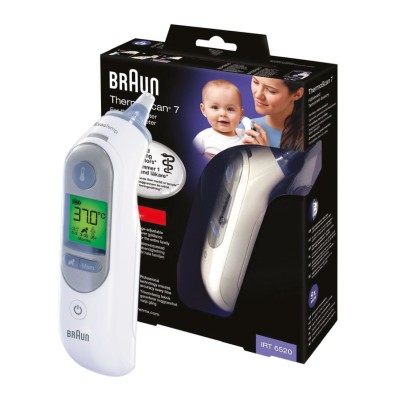Termometr elektroniczny Braun do ucha Thermoscan 7